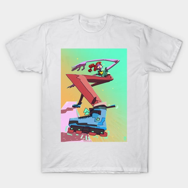 Frontside 30 T-Shirt by LouieJoyce